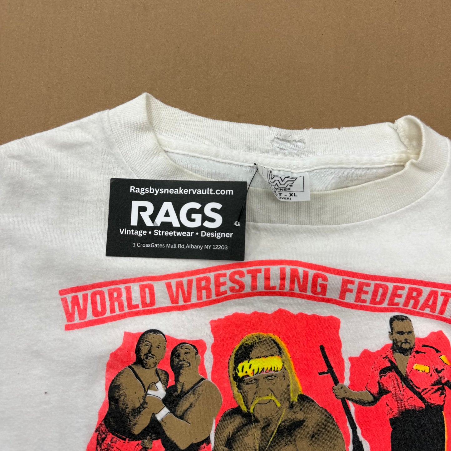 Vintage WWF Superstars Tshirt
