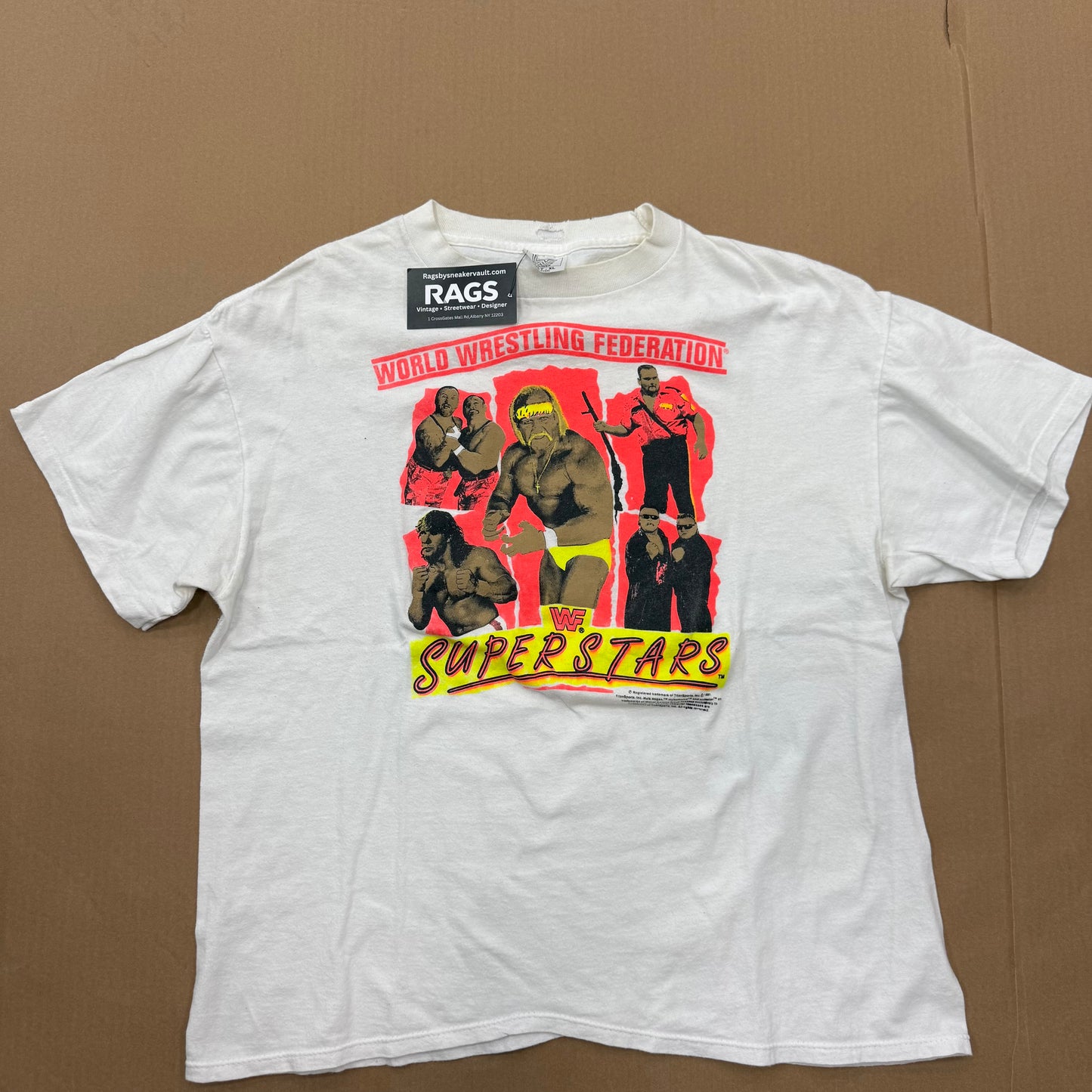 Vintage WWF Superstars Tshirt