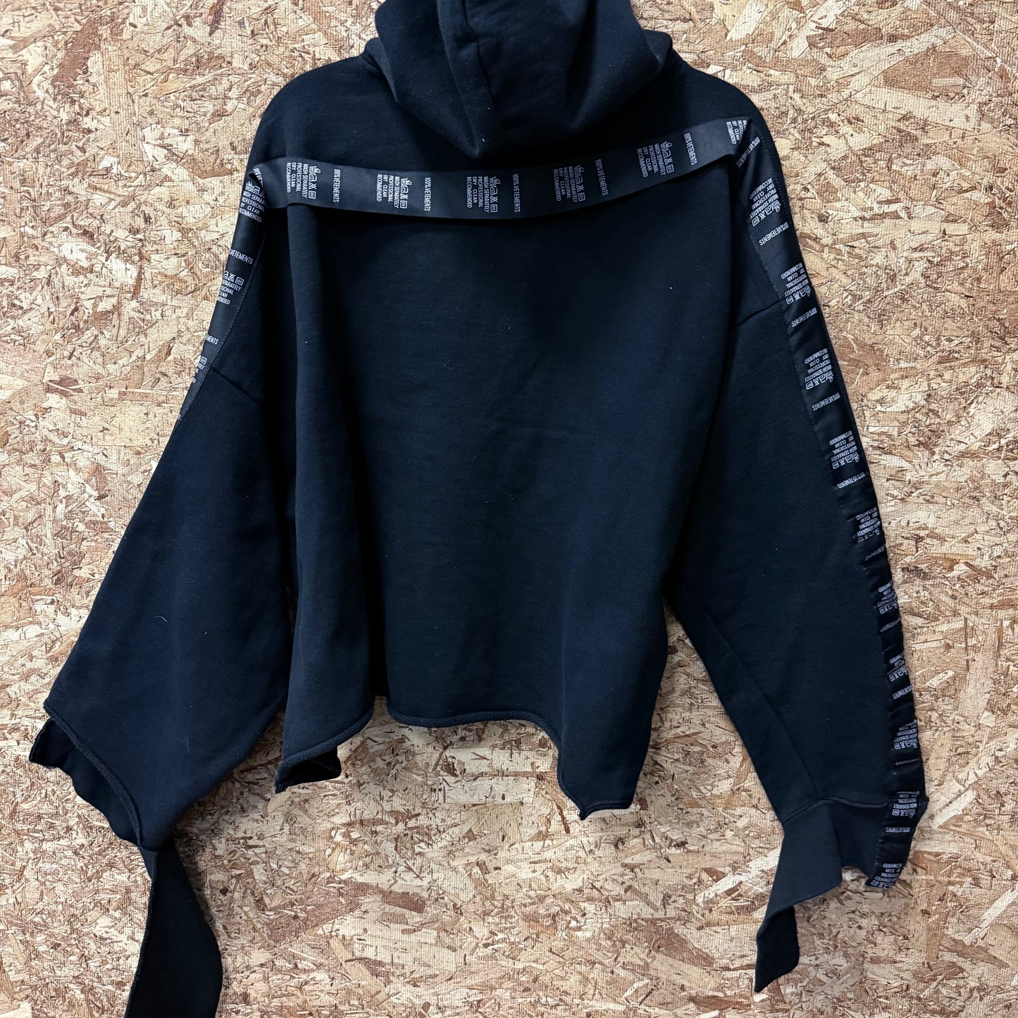 Vetements receipt Hoodie size Large