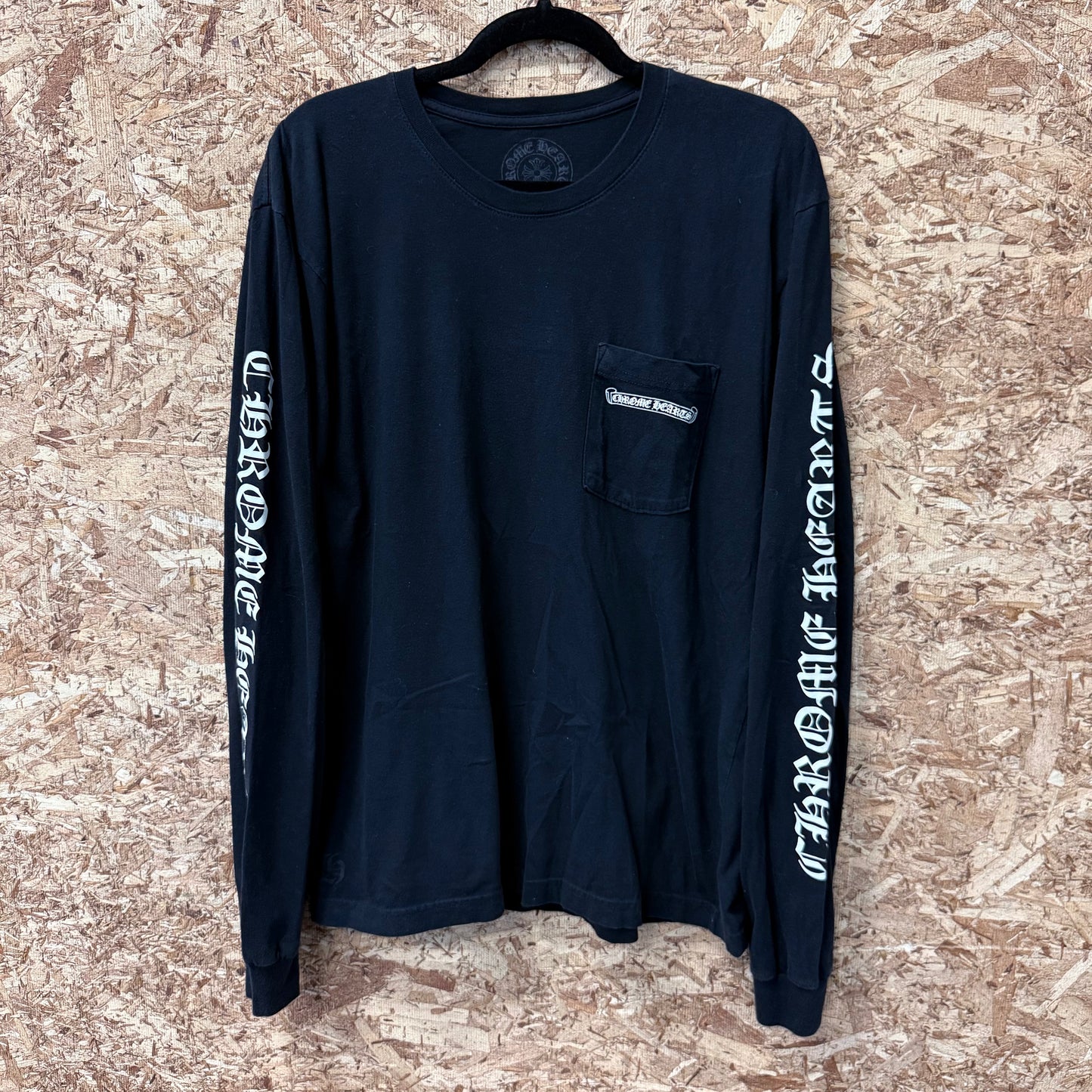 Chrome hearts Fuck you Scroll long sleeve Tshirt size Large