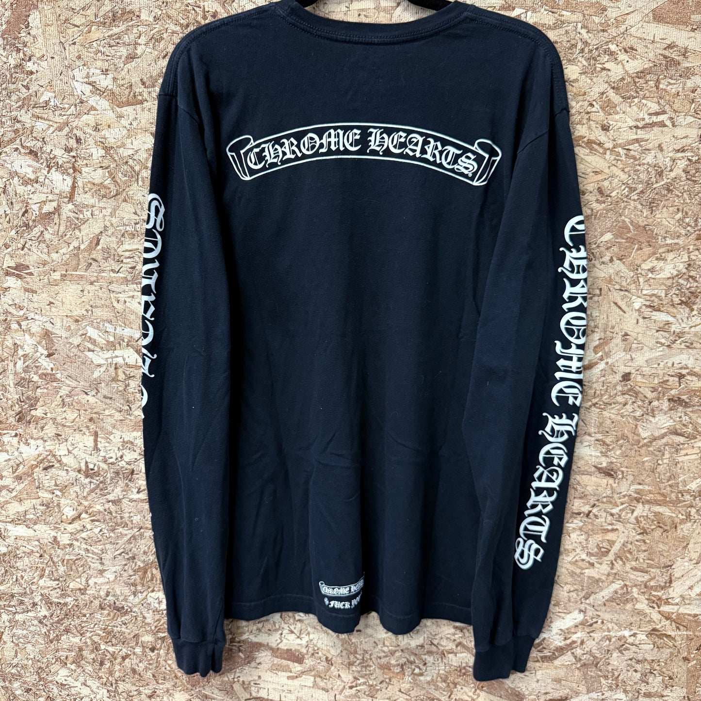 Chrome hearts Fuck you Scroll long sleeve Tshirt size Large
