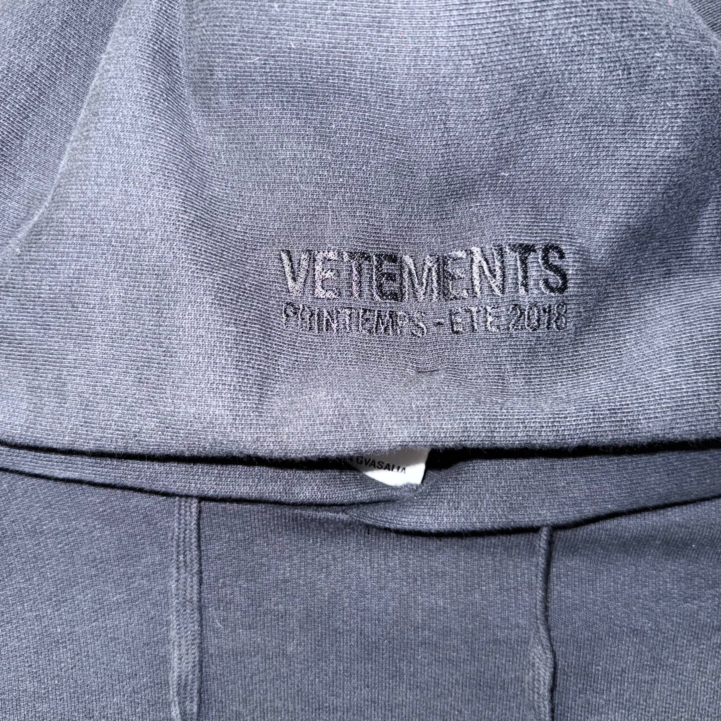 Vetements receipt Hoodie size Large
