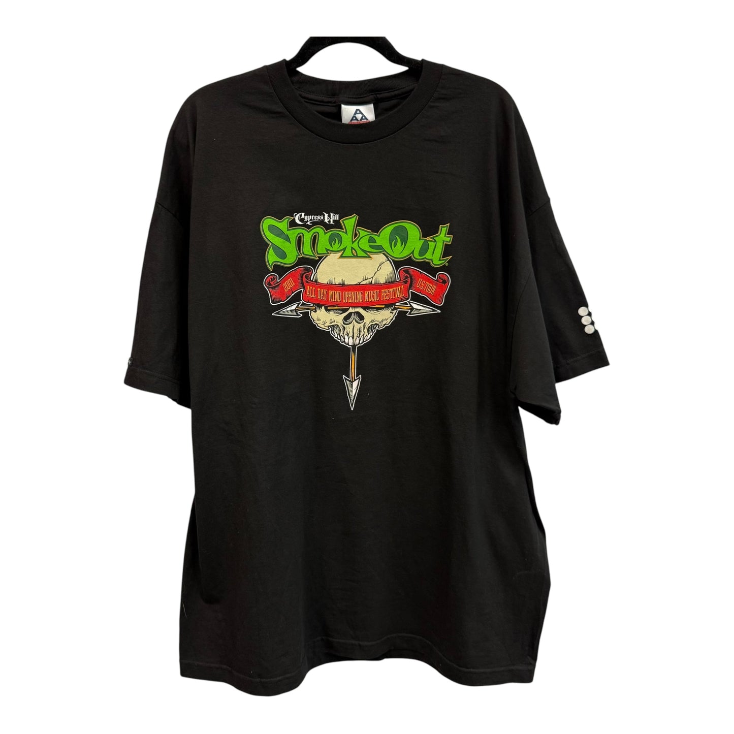 Vintage Cypress HIll smoke out All your mind festival 2001 size 2XL