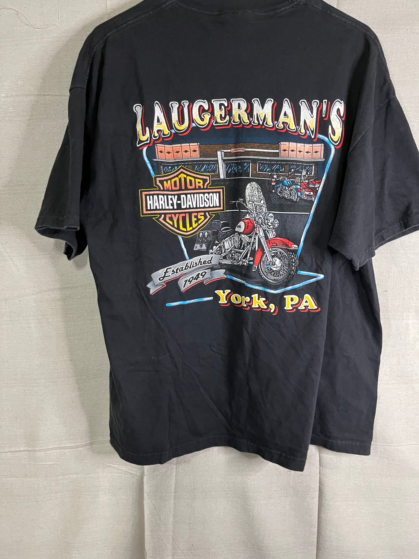 Laugermans Harley-Davidson tee