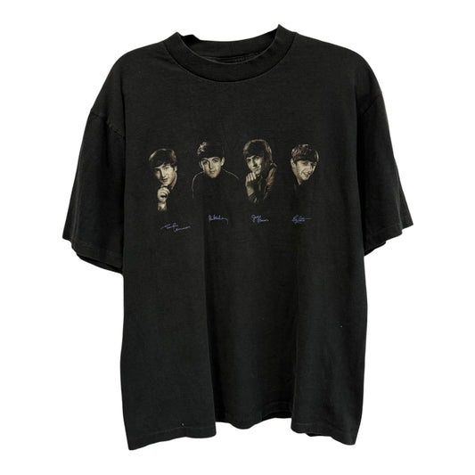 Vintage Beatles 4 headed Tshirt size Large