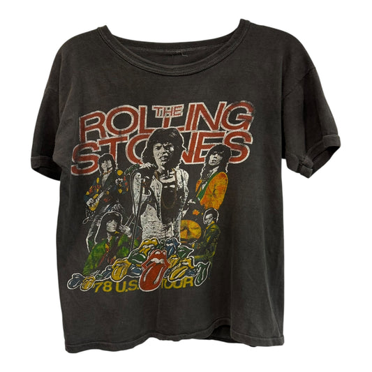 Vintage Rolling Stones 1978 world tour band Tshirt size S