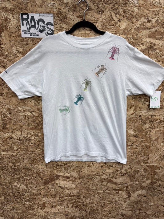 Vintage ST Barths Lobster Tee size L