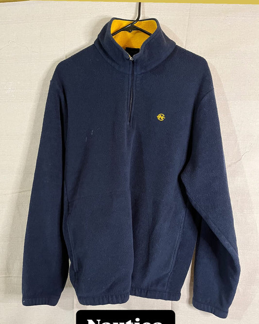 90s Nautica half zip sweater