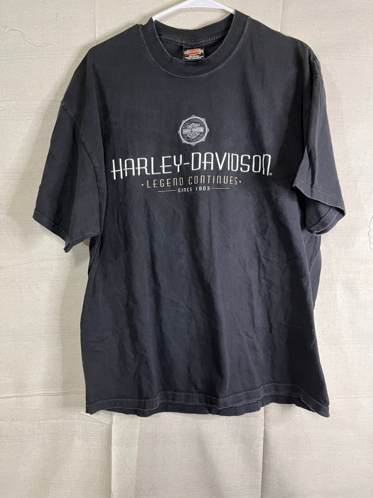 New London county Harley Davidson tee