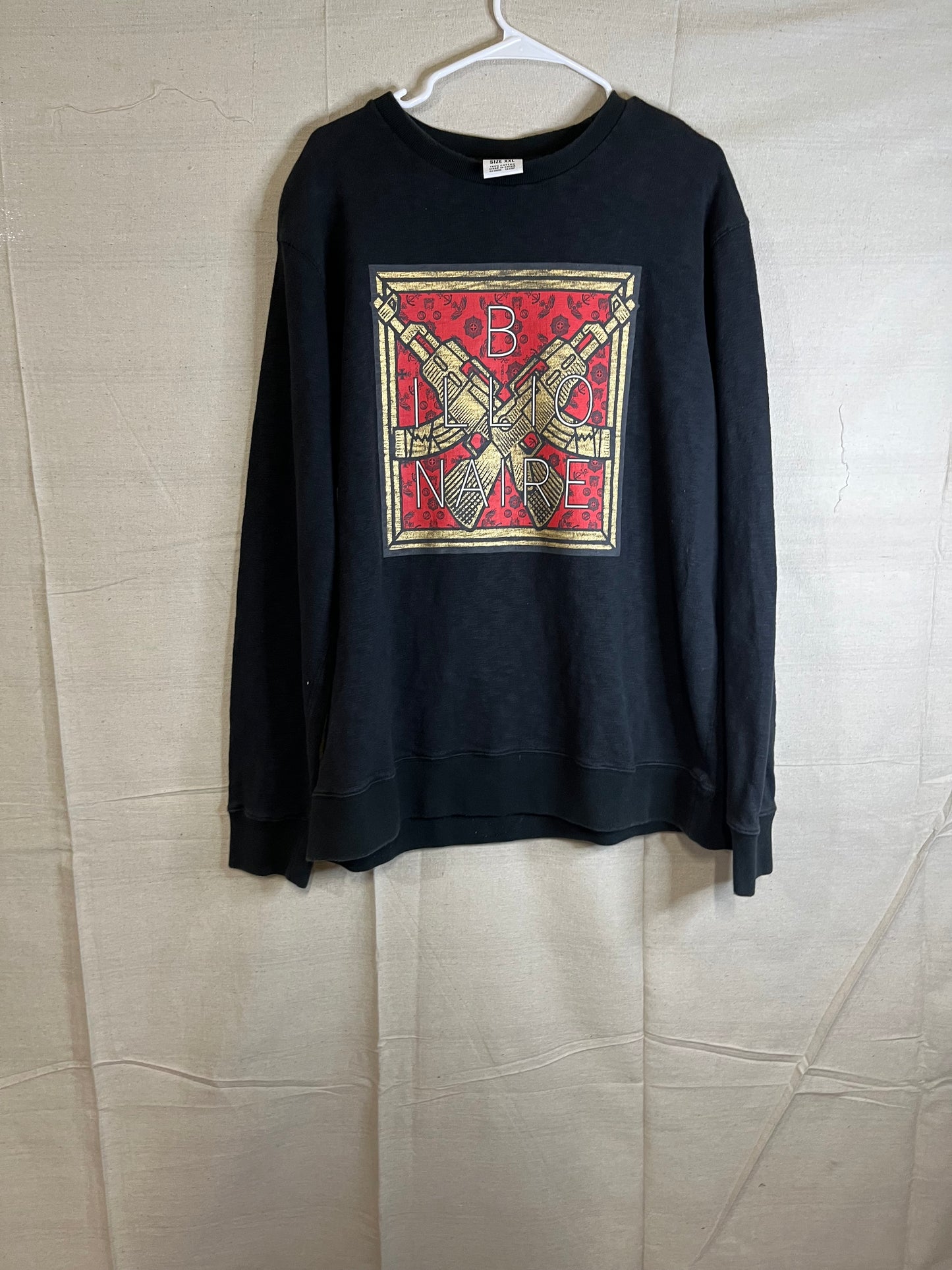 Billionaire boys club double gun L/S tee