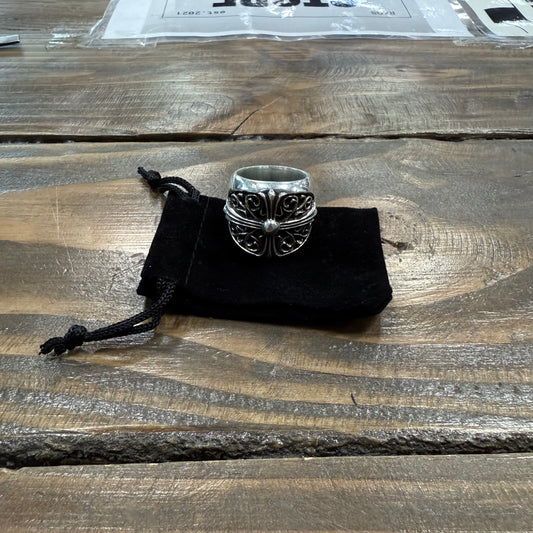Chrome Hearts Oval cross Ring size 10