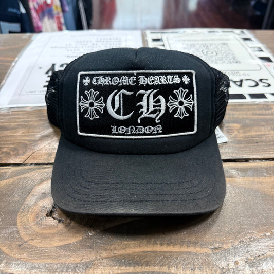 Vintage Chrome hearts London exclusive faded trucker hat