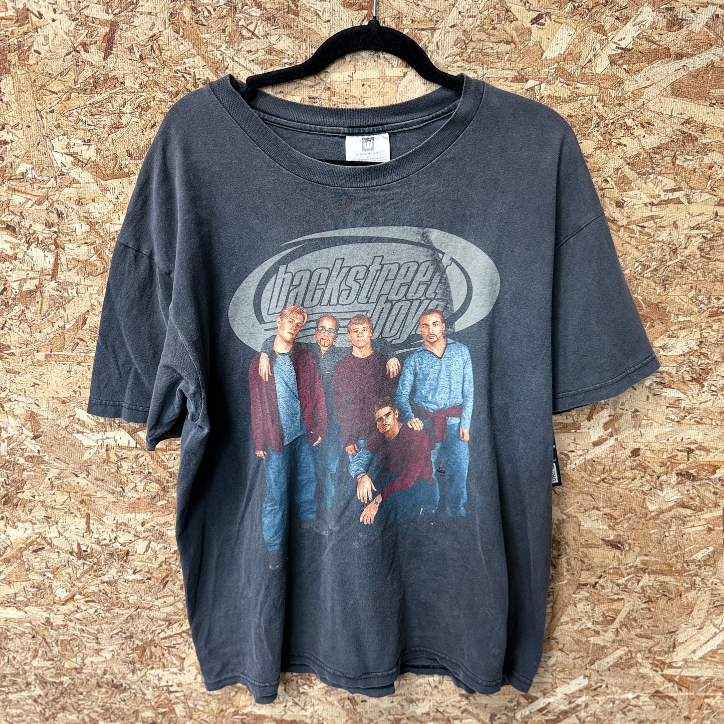 Vintage Faded Backstreet Boys Tshirt size XL